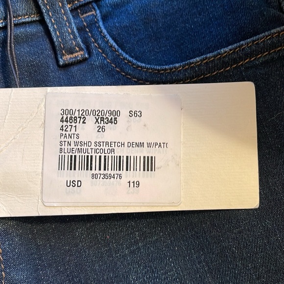 Gucci Stretch Denim Skinny Jeans - Size 26 - NWT - Picture 10 of 10